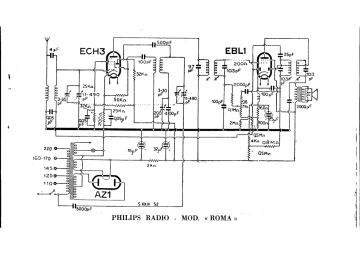 Philips 101 schematic circuit diagram